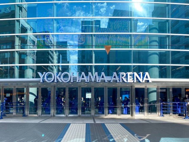 第７回ももいろ歌合戦2023-2024の会場の横浜アリーナ